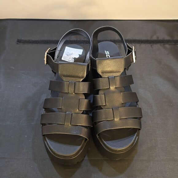 BRAND NEW SANDALS OPEN TOE FISHERMAN MULTI STRAP GLADIATOR PLATFORM SANDAL - Picture 2 of 16